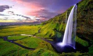 Beautiful Waterfalls Iceland