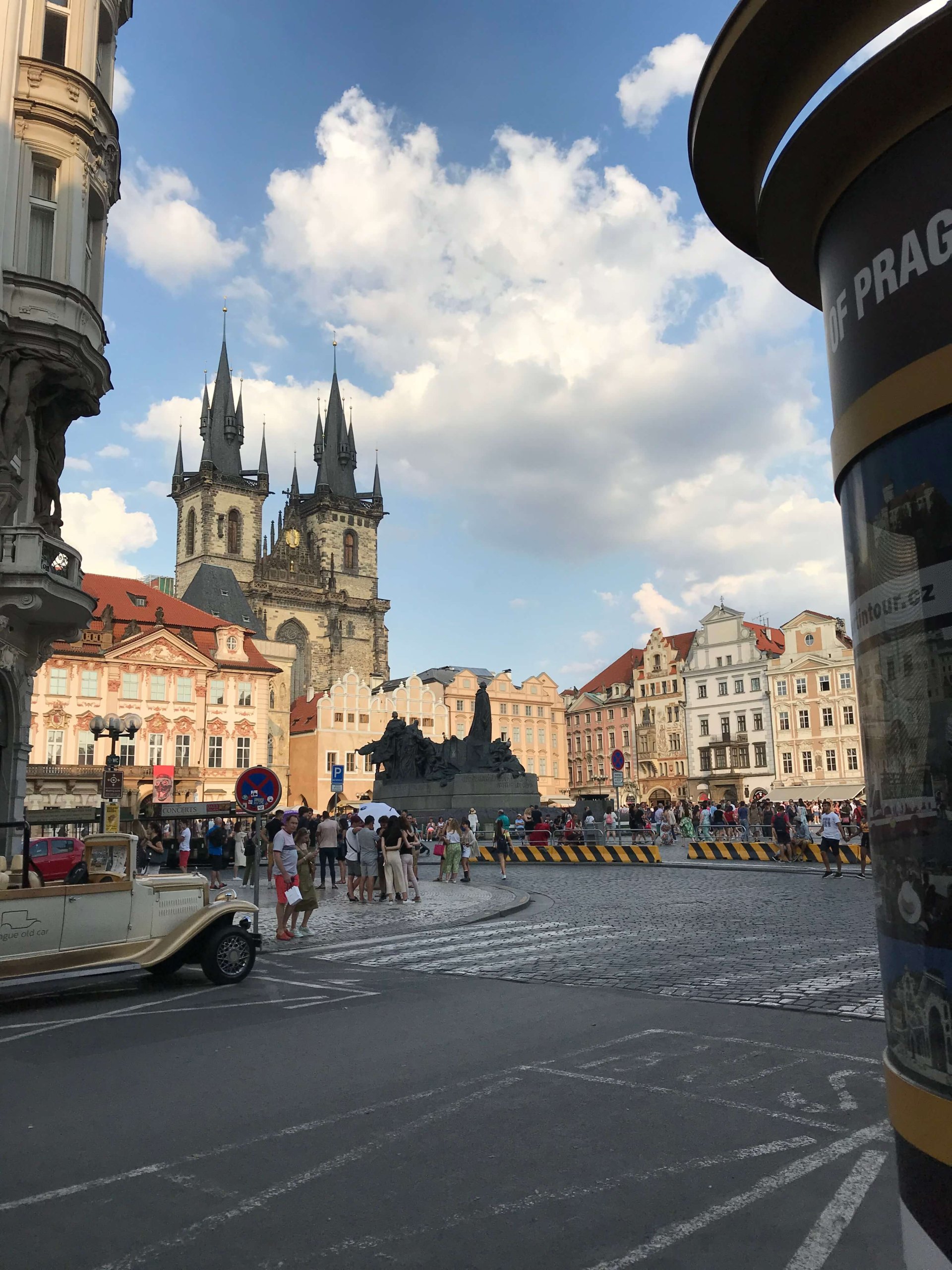 Prague Czechia town square