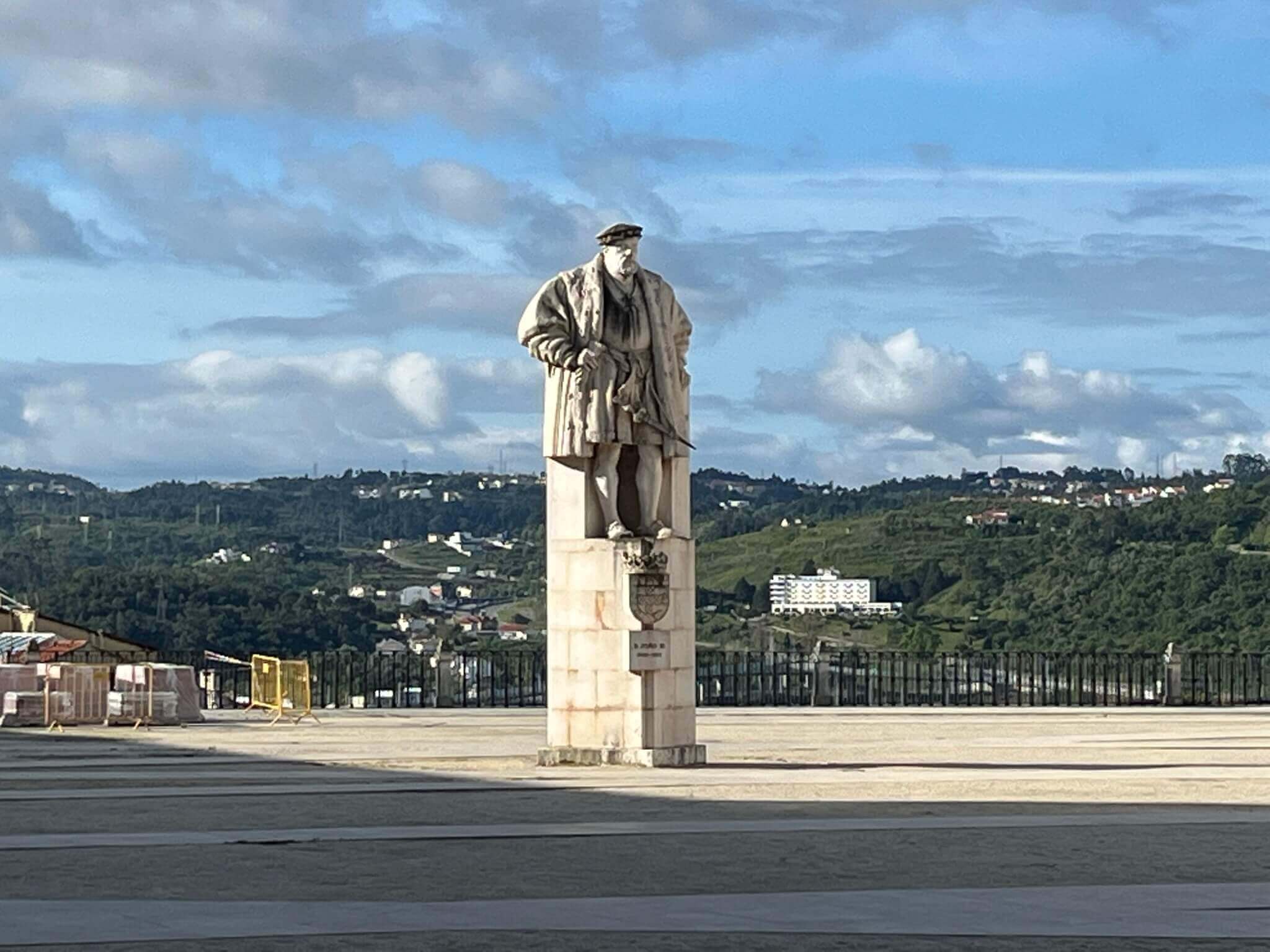 Statue of Joao Founder of Coimbra University